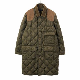 ラルフローレン(Ralph Lauren)のラルフローレン 長袖 ダウンコート 3f グリーン系 RALPH LAUREN レディース 古着 【240206】(ダウンコート)