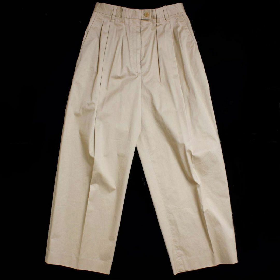 THE ROW - THE ROW Marian Pants ミッドウエスト ワイドパンツの THE ROW - THE ROW Marian Pants ミッドウエスト ワイドパンツの