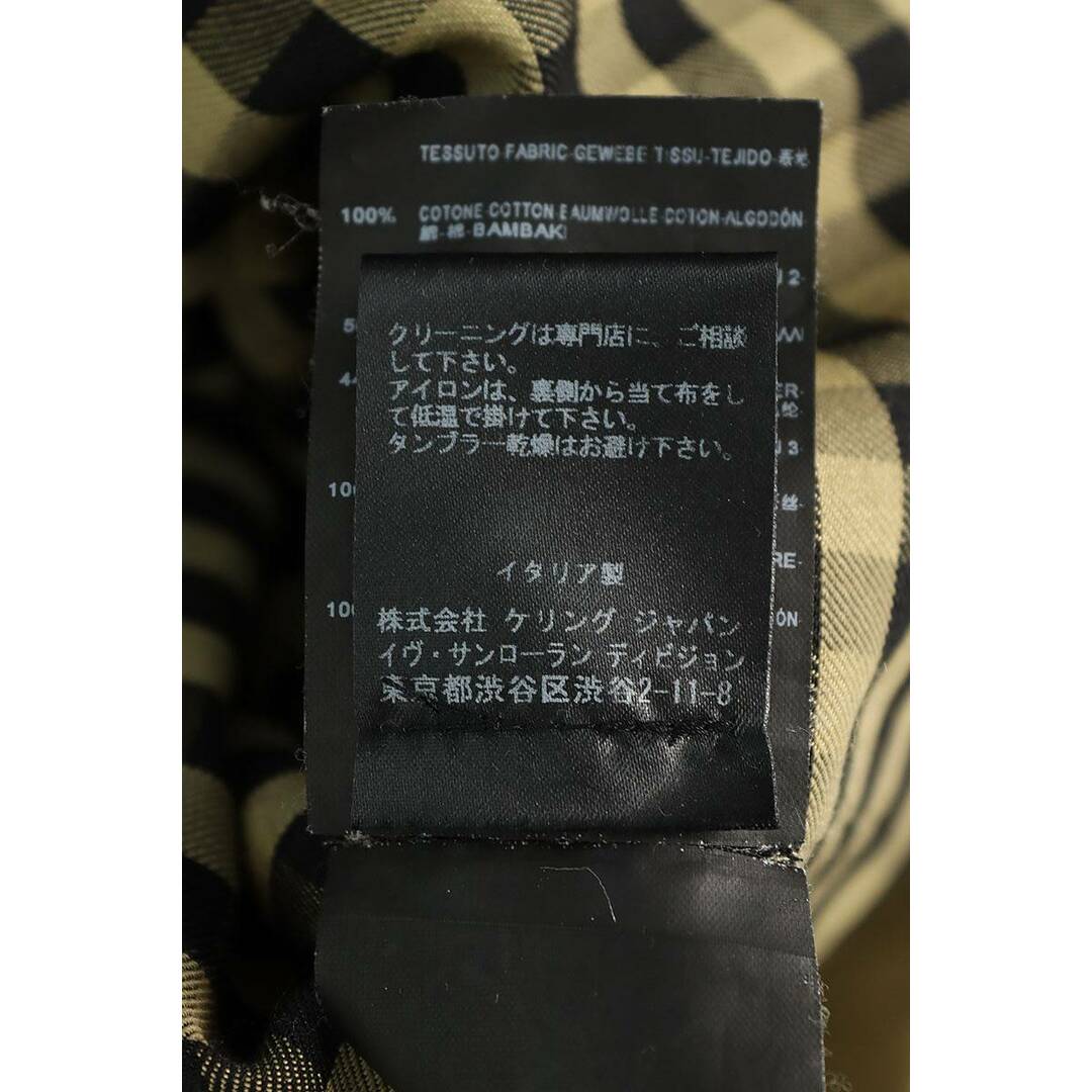SAINT LAURENT - サンローランパリ 326002 Y821B 裏地チェック SAINT LAURENT - サンローランパリ 326002 Y821B 裏地チェック