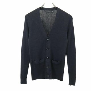 ラルフローレン(Ralph Lauren)のラルフローレン 長袖 Vネック ウール ニット カーディガン XS グレー系 RALPH LAUREN レディース 古着 【240206】(カーディガン)