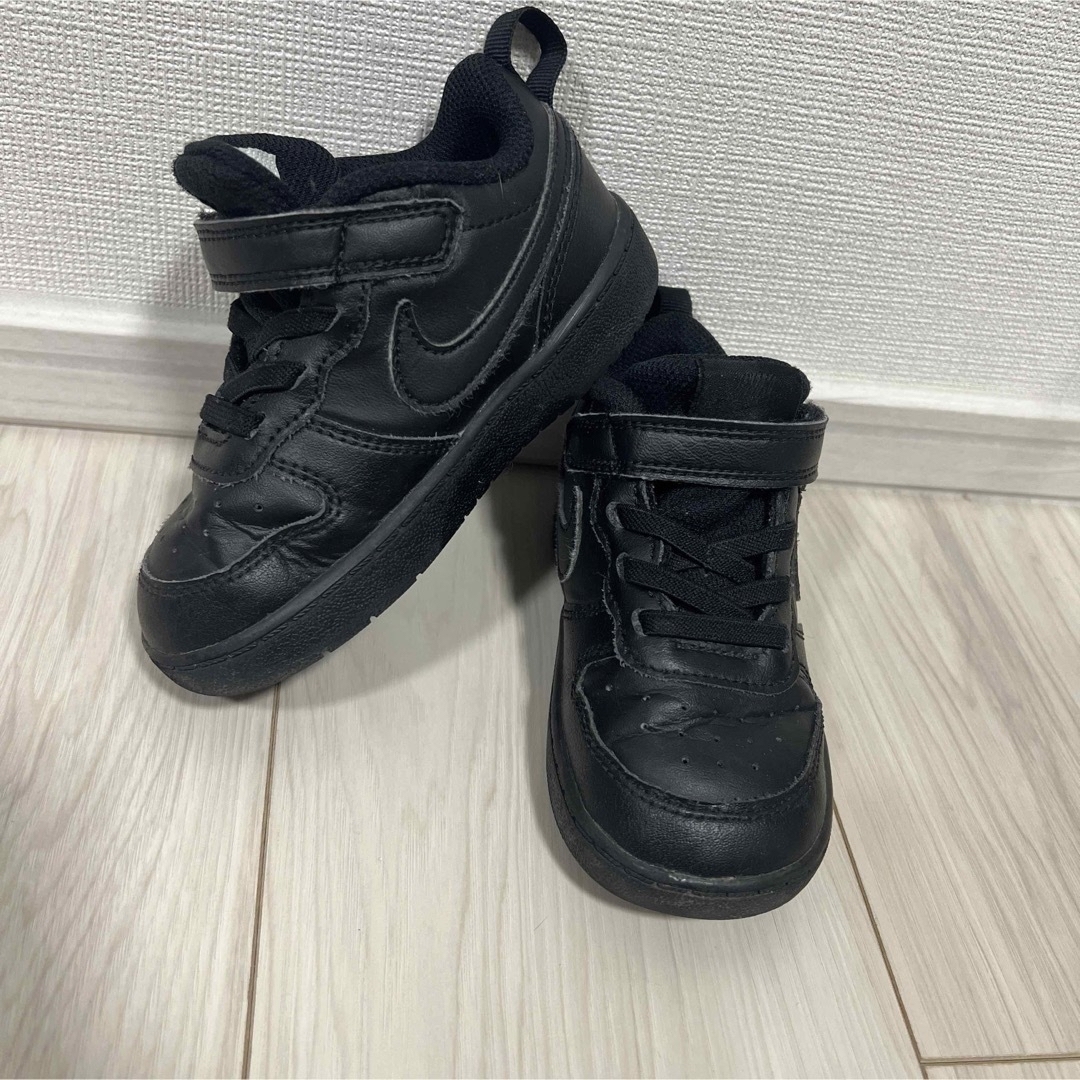 NIKE(ナイキ)のNIKE コートボロー　14cm 黒　ハイカット キッズ/ベビー/マタニティのベビー靴/シューズ(~14cm)(スニーカー)の商品写真