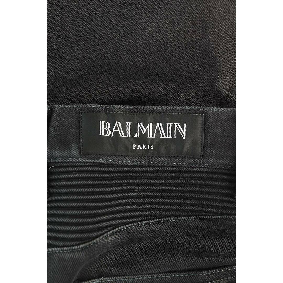 BALMAIN(バルマン)のバルマン  S5HT551C710 バイカースキニーデニムパンツ メンズ 29インチ メンズのパンツ(その他)の商品写真