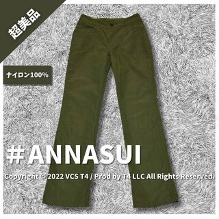 アナスイ(ANNA SUI)の【超美品】アナスイ カジュアルパンツ 2 カーキ ✓3639(カジュアルパンツ)