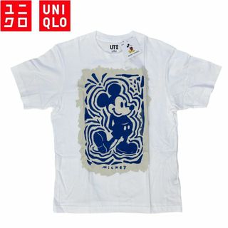 ユニクロ(UNIQLO)の送無■新品タグ付き【ユニクロ】ミッキー スタンズ UT Tシャツ 半袖 男女 M(Tシャツ/カットソー(半袖/袖なし))