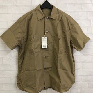 ビームスボーイ(BEAMS BOY)の即決 新品 タグ付き BEAMS BOY ビームスボーイ ワークシャツ ベージュ(シャツ/ブラウス(半袖/袖なし))