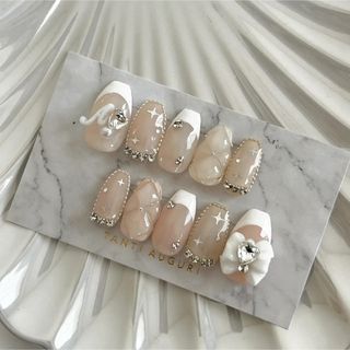 さや さま専用♥ネイルチップオーダーの通販 by piyo(♡)nail