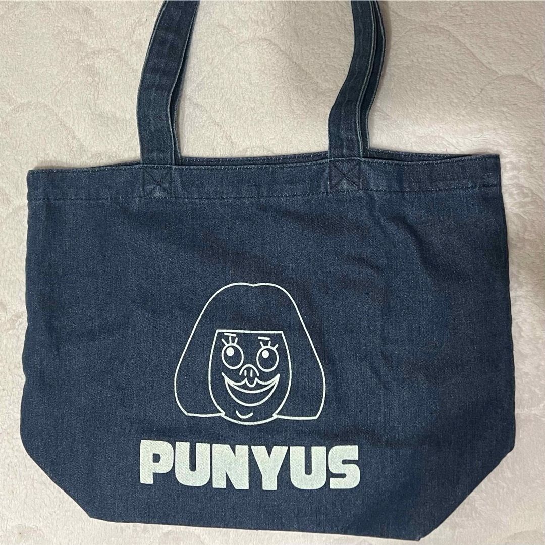 PUNYUS(プニュズ)のPUNYUS トートバッグ　デニム生地 レディースのバッグ(トートバッグ)の商品写真