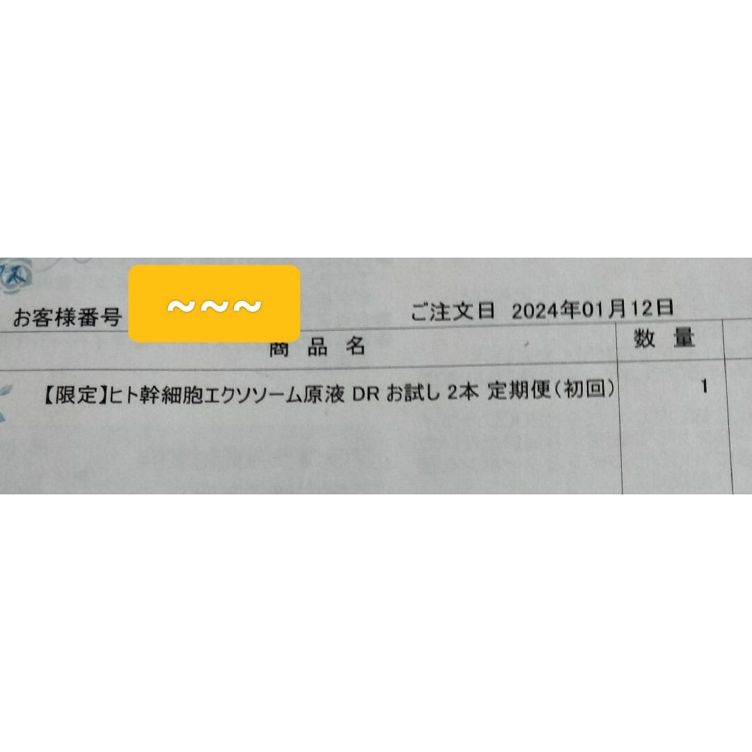 フラコラ(フラコラ)のフラコラ　fracora ヒト幹細胞エクソソーム原液DR 15mL 2本 コスメ/美容のスキンケア/基礎化粧品(美容液)の商品写真