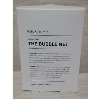 バルクオム(BULK HOMME)の新品未使用バルクオム　ザ　バブルネット(洗顔ネット/泡立て小物)