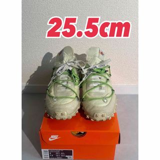 ナイキ(NIKE)のNike Waffle Racer Off-White White 25.5cm(スニーカー)