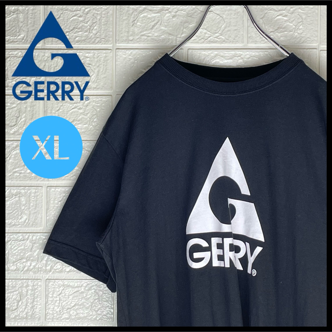GERRY(ジェリー)のジェリー　ビッグロゴTシャツ　黒　XLサイズ メンズのトップス(Tシャツ/カットソー(半袖/袖なし))の商品写真