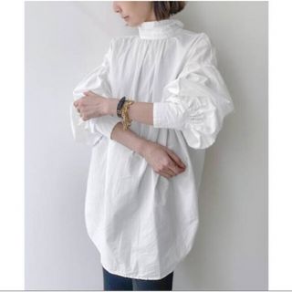 アパルトモンドゥーズィエムクラス(L'Appartement DEUXIEME CLASSE)のアパルトモン【GOOD GRIEF!】Gather Blouse(シャツ/ブラウス(長袖/七分))