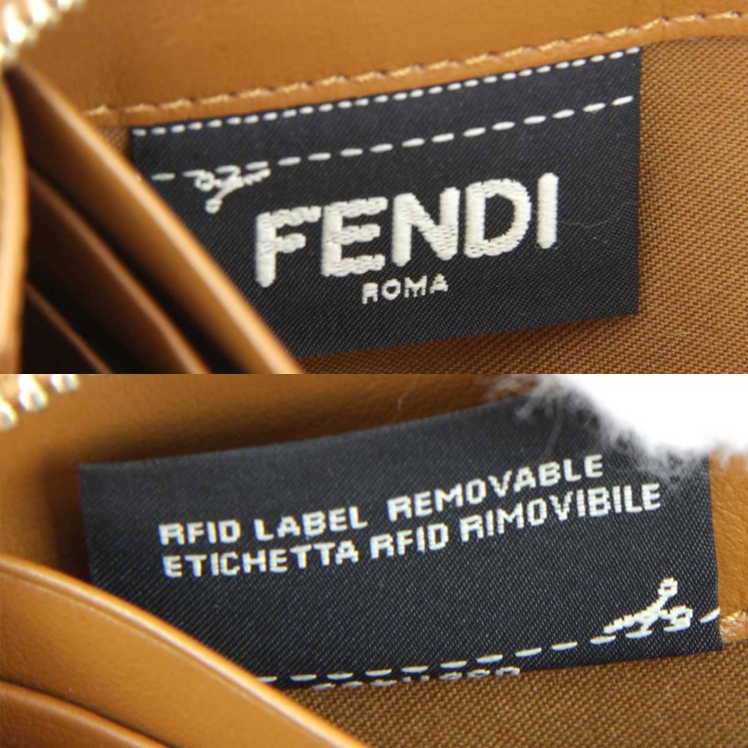 FENDI(フェンディ)の良品『USED』 FENDI フェンディ バイ ザ ウェイ 長財布 レザー キャメル【中古】 レディースのファッション小物(財布)の商品写真