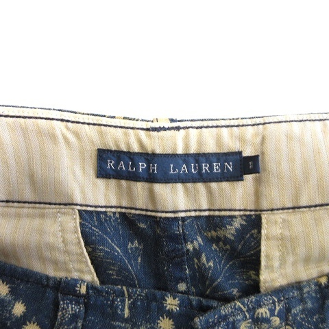 Ralph Lauren(ラルフローレン)のラルフローレン ショートパンツ ショーツ 花柄 総柄 紺 11 XS位 メンズのパンツ(ショートパンツ)の商品写真