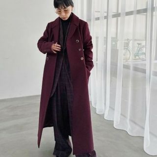 アメリヴィンテージ(Ameri VINTAGE)のAmeriVINTAGE WAIST SHAPE ASSORT ボタンコート(ロングコート)