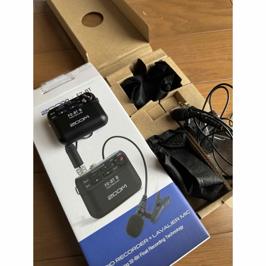 F2-BT zoom フィールドレコーダー ピンマイク F2-BT zoom フィールドレコーダー ピンマイク