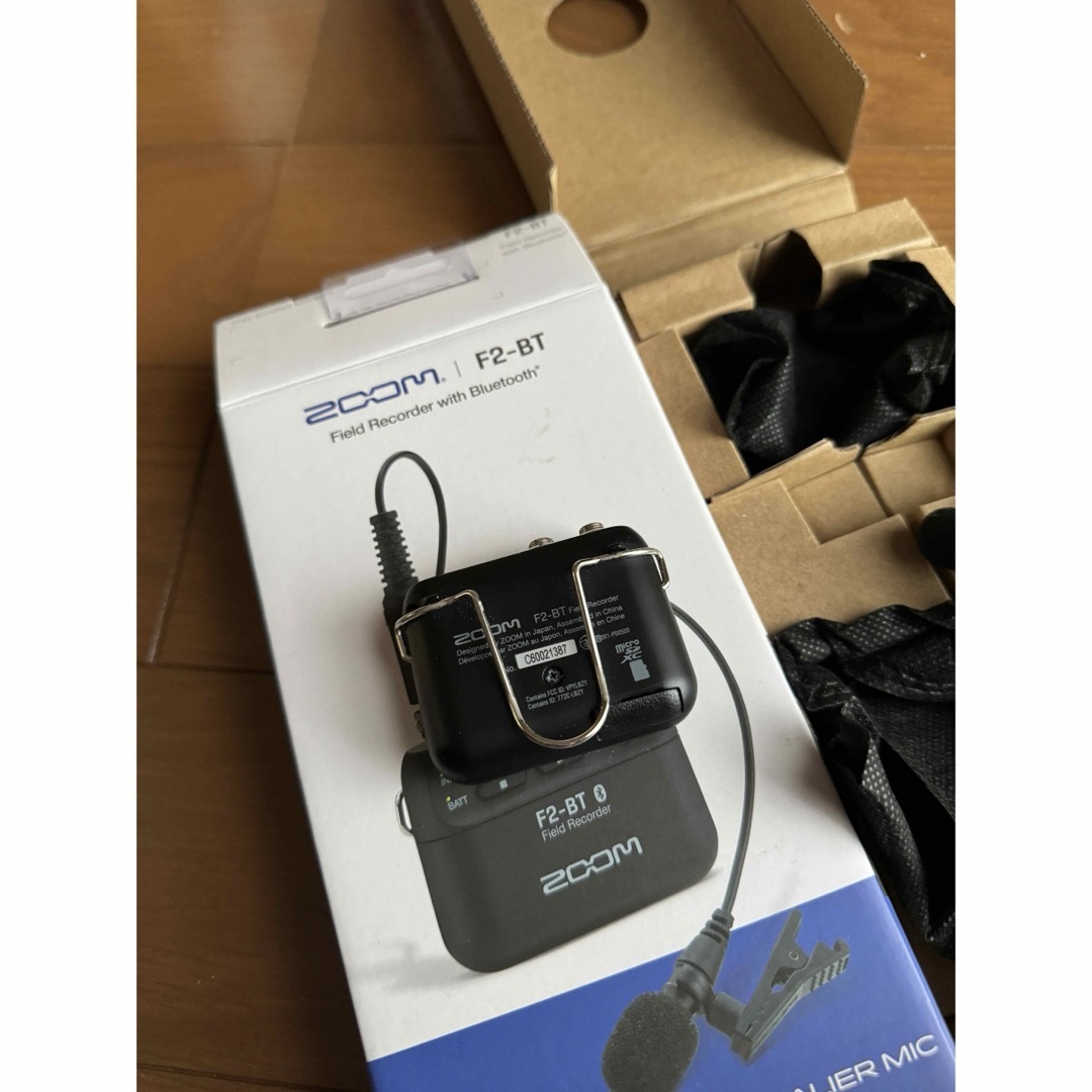 F2-BT zoom フィールドレコーダー ピンマイク F2-BT zoom フィールドレコーダー ピンマイク