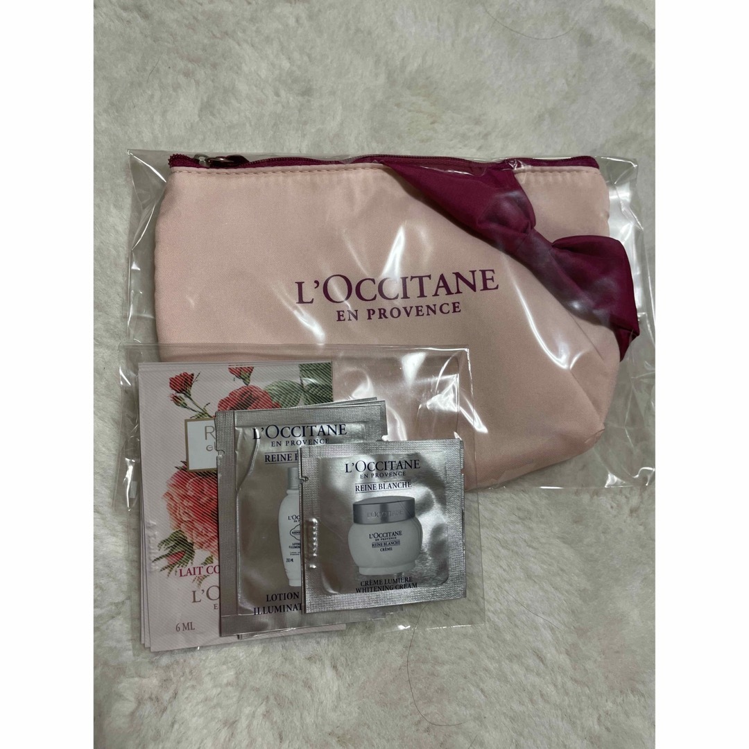 L'OCCITANE(ロクシタン)のロクシタンポーチ サンプル付 レディースのファッション小物(ポーチ)の商品写真