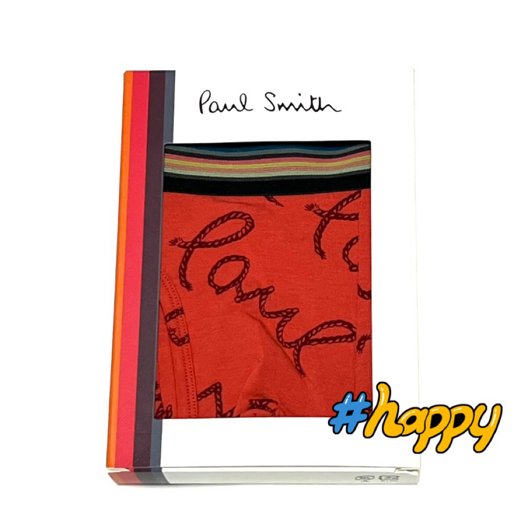 Paul Smith(ポールスミス)の新品★ポールスミス★Lサイズ★ボクサー★トランクス★パンツ★オレンジ★4031 メンズのアンダーウェア(ボクサーパンツ)の商品写真