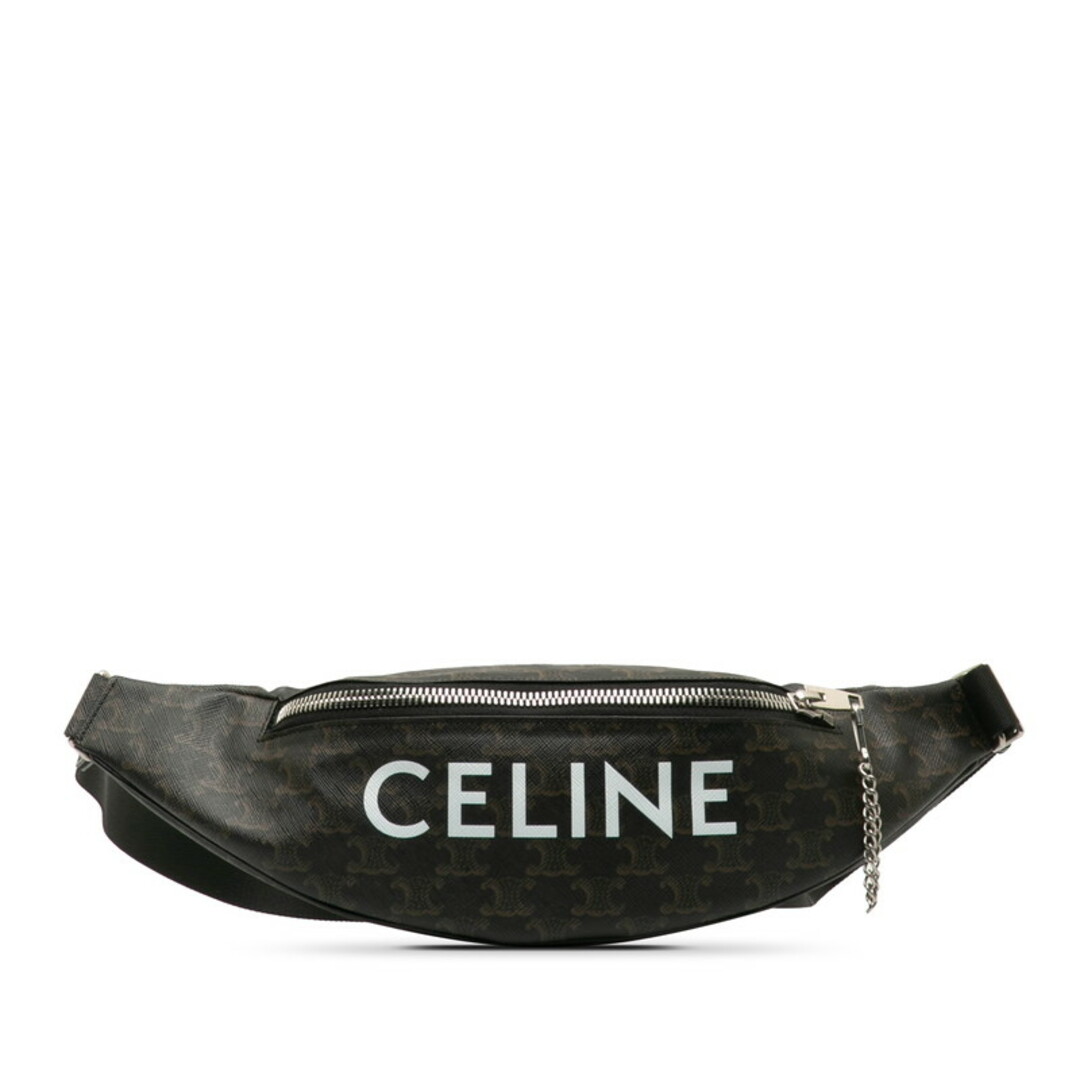 celine(セリーヌ)の美品 セリーヌ トリオンフ ウエストバッグ ボディバッグ 195972 PVC Nyron レディース CELINE 【222-33612】 レディースのバッグ(ボディバッグ/ウエストポーチ)の商品写真