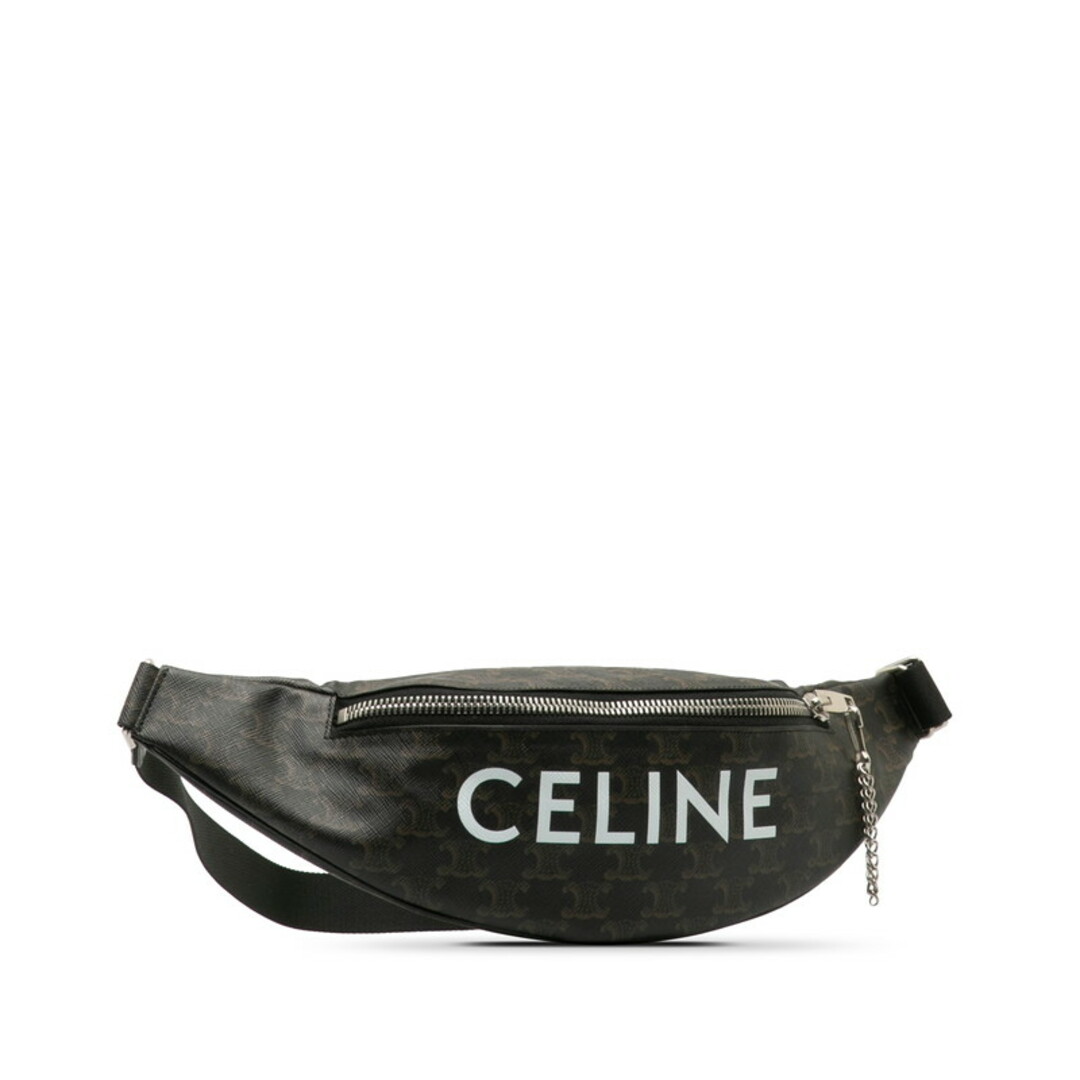 celine(セリーヌ)の美品 セリーヌ トリオンフ ウエストバッグ ボディバッグ 195972 PVC Nyron レディース CELINE 【222-33612】 レディースのバッグ(ボディバッグ/ウエストポーチ)の商品写真