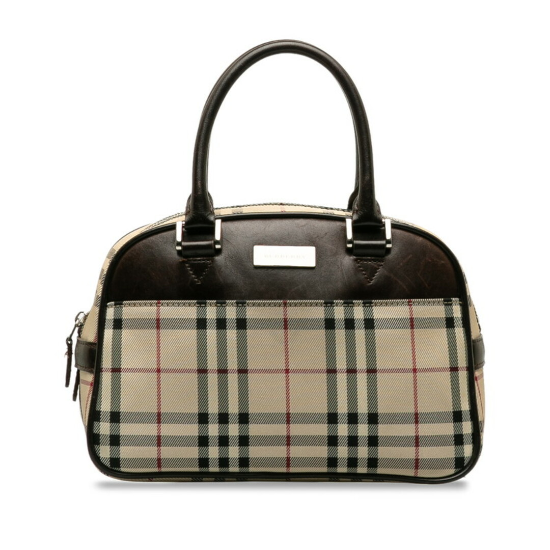 BURBERRY(バーバリー)のバーバリー ノバチェック ハンドバッグ キャンバス レディース BURBERRY 【1-0134218】 レディースのバッグ(ハンドバッグ)の商品写真