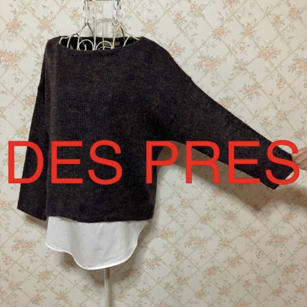 DES PRES(デプレ)の★DES PRES/デプレ★極美品★長袖セーター1(M.9号) レディースのトップス(ニット/セーター)の商品写真