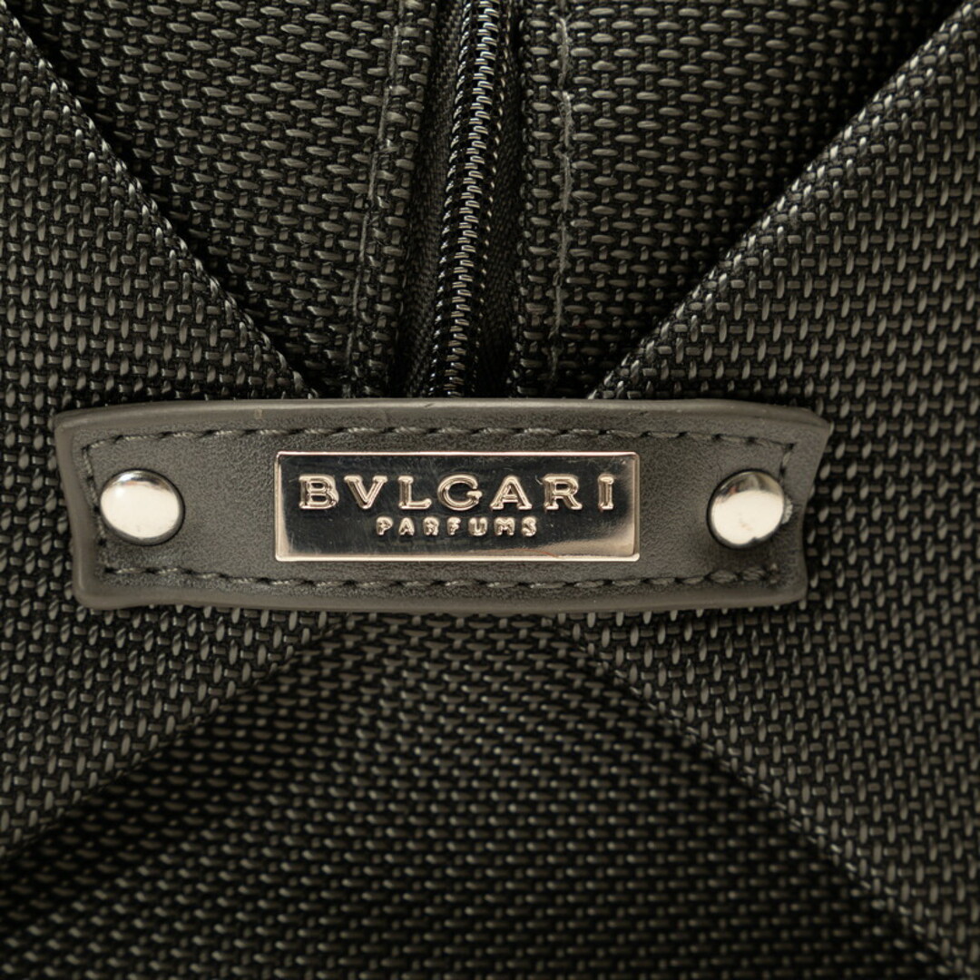 BVLGARI(ブルガリ)の美品 ブルガリ PARFUMS ポーチ コスメポーチ ナイロン レディース BVLGARI 【1-0134573】 レディースのファッション小物(ポーチ)の商品写真