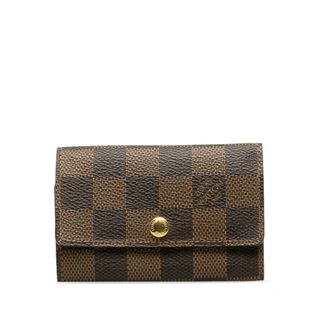 ルイヴィトン(LOUIS VUITTON)の美品 ルイ ヴィトン ダミエ ミュルティクレ6 6連 キーケース N62630 PVC レディース LOUIS VUITTON 【1-0136120】(キーケース)