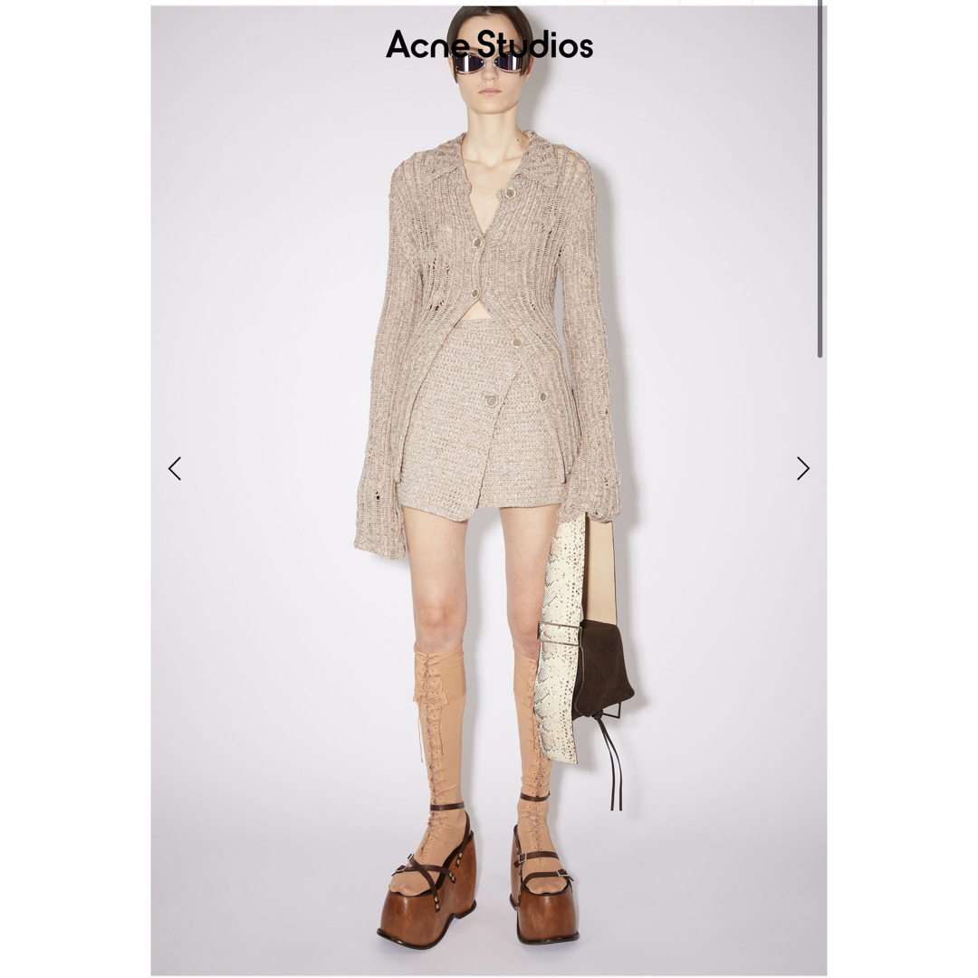 Acne Studios(アクネストゥディオズ)のacne studios パイソン　ショルダーバッグ レディースのバッグ(ショルダーバッグ)の商品写真