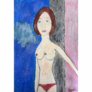 絵描きhiro C「ブルーバレンタイン」(絵画/タペストリー)