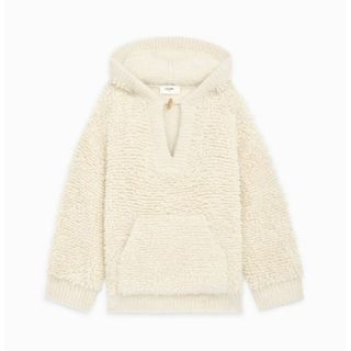 セリーヌ(celine)の★CELINE★新タグ★極美品★モコモコ★肉厚アルパカ★パーカー★チュニック(チュニック)