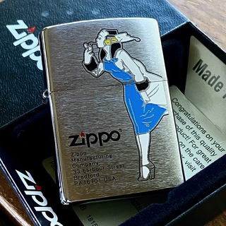 ジッポー(ZIPPO)の新品 Zippo ウィンディ ガール ブルー 200 ジッポー(タバコグッズ)