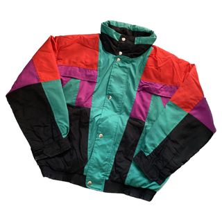 FILA - 80s FILA 中綿スキージャケット XL相当 ヴィンテージ スポーツ 古着