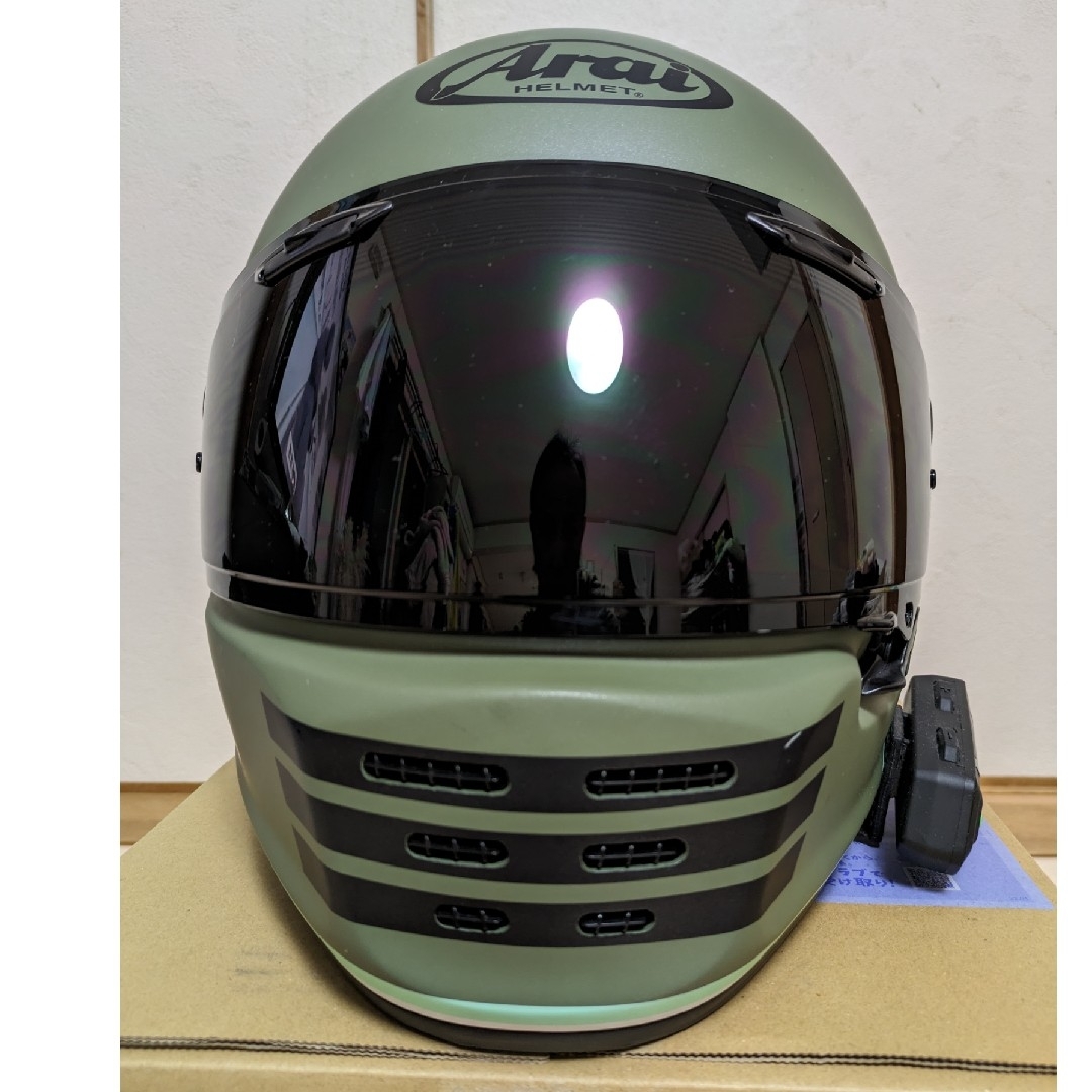 Arai(アライ)のArai RAPIDE NEO OVERLAND : オリーブ・カーキ XLサ… 自動車/バイクのバイク(ヘルメット/シールド)の商品写真