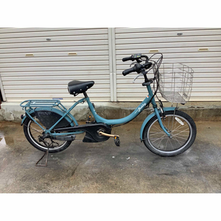 ヤマハ(ヤマハ)のヤマハ新機種電動アシスト自転車PAS Baby20インチ　ブルーアルミボディー(自転車本体)