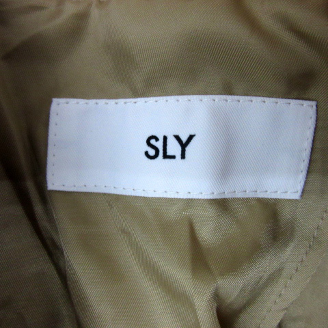 SLY(スライ)のスライ テーラードジャケット シングルボタン 無地 オーバーサイズ 1 ベージュ レディースのジャケット/アウター(その他)の商品写真
