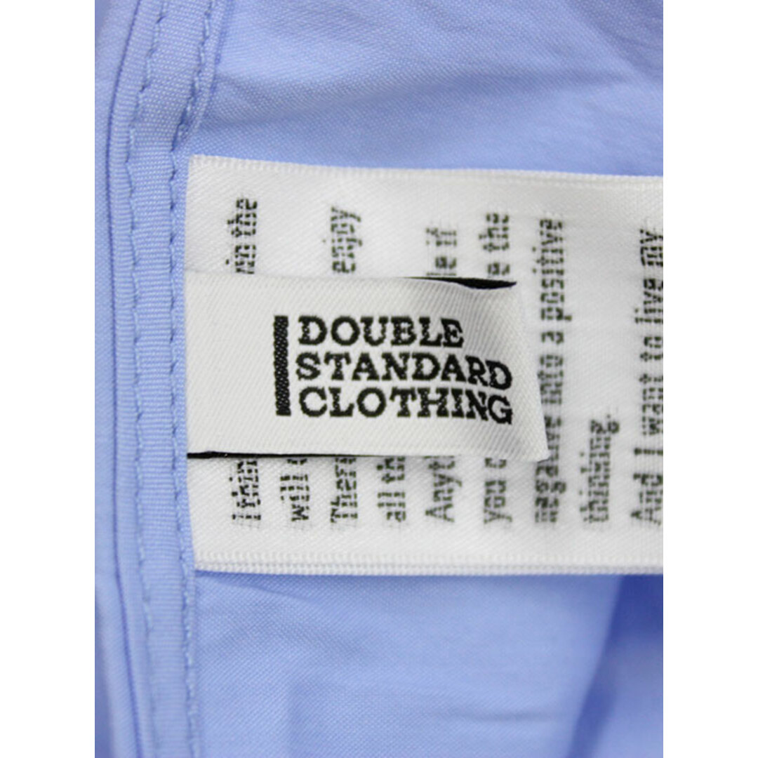 DOUBLE STANDARD CLOTHING(ダブルスタンダードクロージング)の【春物 新入荷】‡DOUBLE STANDARD CLOTHING/ダブルスタンダードクロージング‡カシュクールブラウス/五分袖 ライトブルー/水色 レディース 36【中古】春夏 221042 レディースのトップス(シャツ/ブラウス(半袖/袖なし))の商品写真