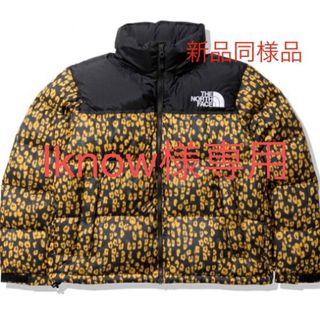 ノースフェイス(THE NORTH FACE) レオパード ダウンジャケット 