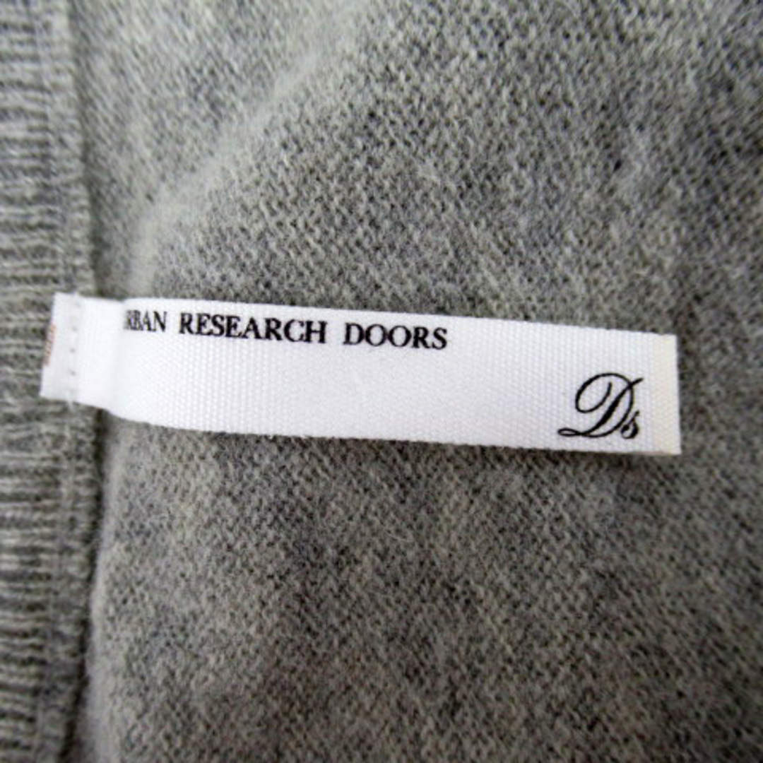 URBAN RESEARCH DOORS(アーバンリサーチドアーズ)のアーバンリサーチ ドアーズ ニット カットソー アーガイルチェック柄 ウール メンズのトップス(ニット/セーター)の商品写真