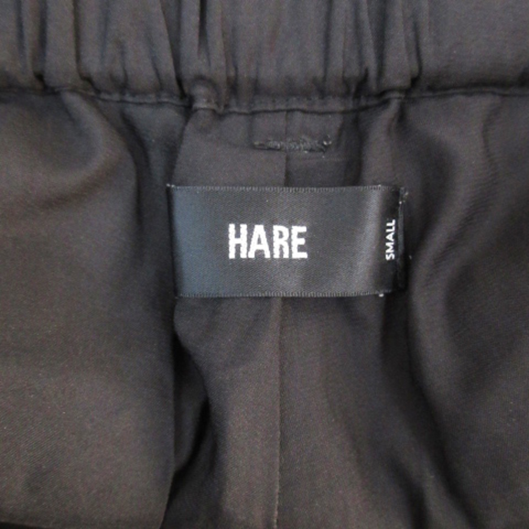 HARE(ハレ)のハレ テーパードパンツ イージーパンツ アンクル丈 無地 S 黒 ブラック メンズのパンツ(スラックス)の商品写真