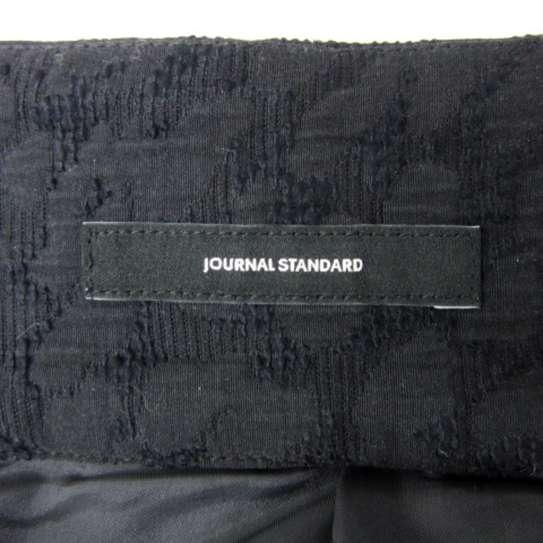 JOURNAL STANDARD(ジャーナルスタンダード)のジャーナルスタンダード フレアスカート ロング丈 総柄 38 黒 ブラック レディースのスカート(ロングスカート)の商品写真