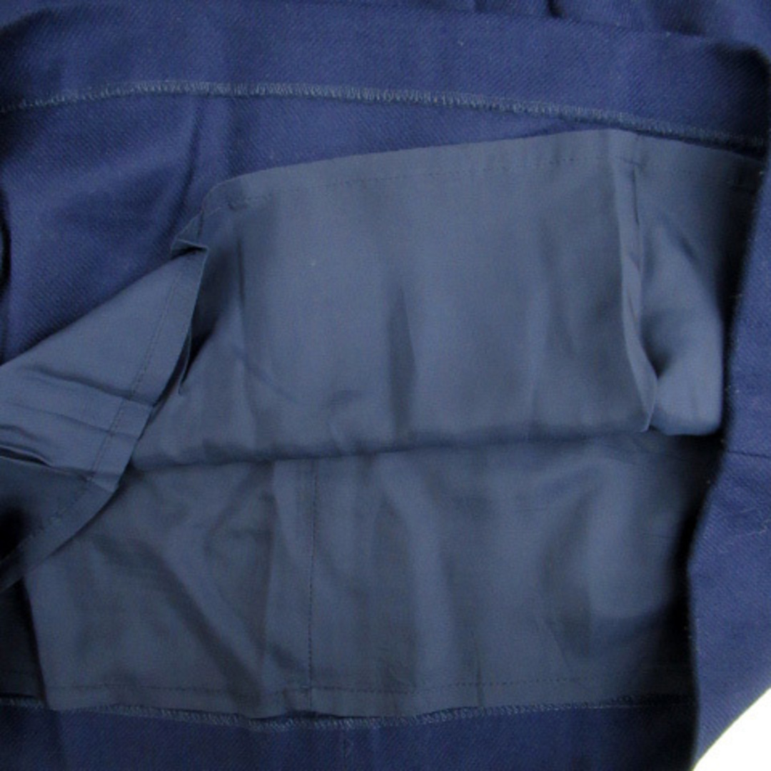 Ballsey(ボールジィ)のボールジー BALLSEY トゥモローランド フレアスカート ウール 36 紺 レディースのスカート(ひざ丈スカート)の商品写真