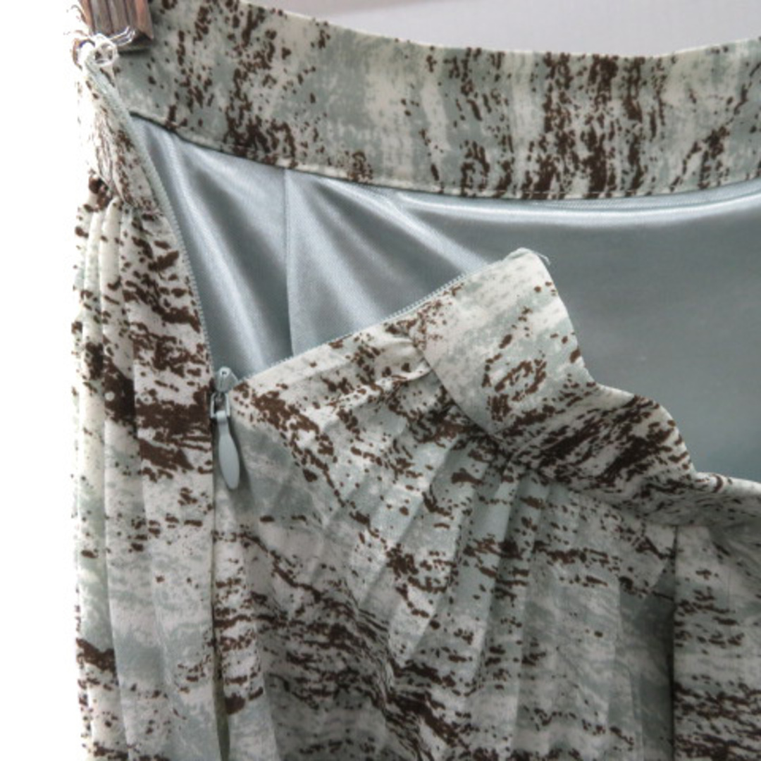 AG by aquagirl(エージーバイアクアガール)のエージーバイアクアガール プリーツスカート ロング丈 マキシ丈 総柄 S レディースのスカート(ロングスカート)の商品写真
