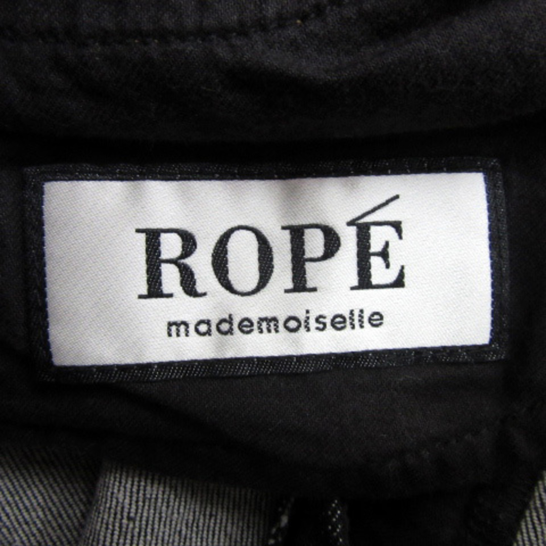 ROPE’(ロペ)のロペ デニムパンツ ジーンズ ロング丈 スキニーパンツ 36 黒 ブラック レディースのパンツ(デニム/ジーンズ)の商品写真