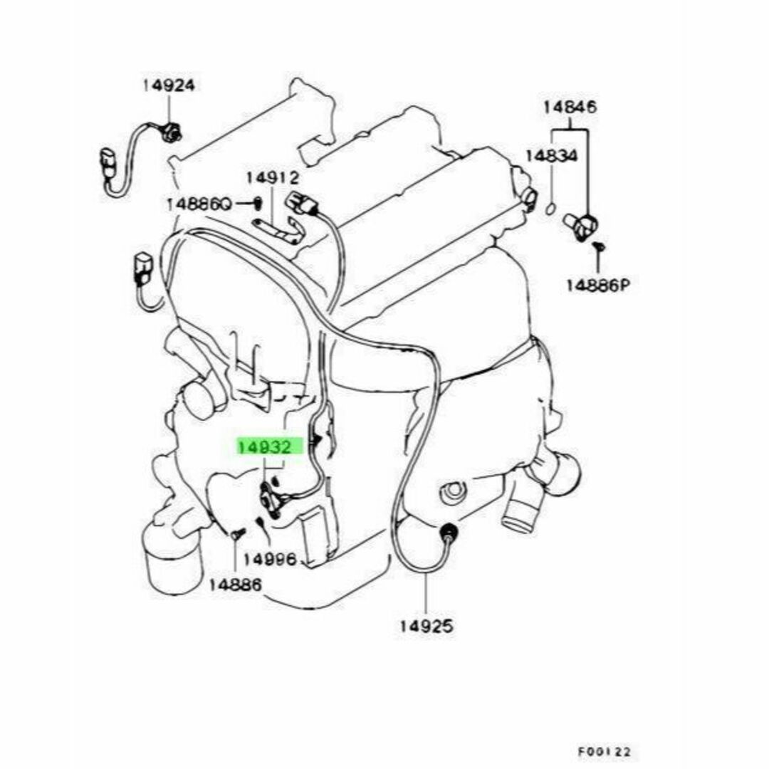 三菱(ミツビシ)のミツビシ ランサーセディア ランサーセンサ エンジン クランク アングル 自動車/バイクの自動車(車種別パーツ)の商品写真