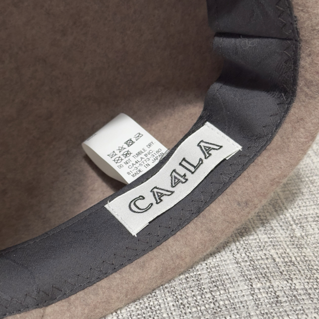 CA4LA(カシラ)のCA4LA カシラ キャスケットMAY FELT3 レディースの帽子(キャスケット)の商品写真