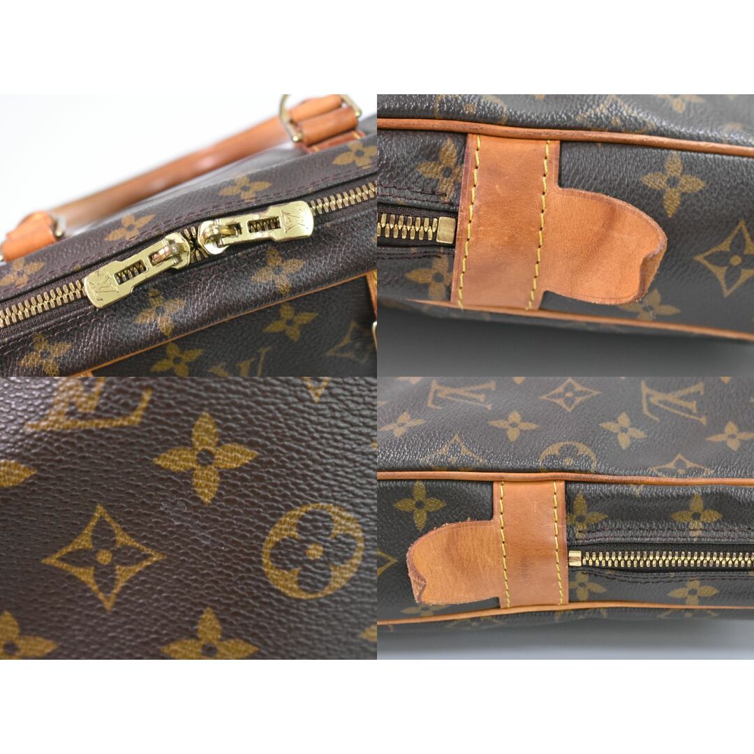 LOUIS VUITTON(ルイヴィトン)の本物 ルイヴィトン LOUIS VUITTON LV ポルトドキュマン ヴォワヤージュ モノグラム ビジネスバッグ ハンドバッグ ブラウン M53361 ビトン バッグ 中古	 メンズのバッグ(ビジネスバッグ)の商品写真