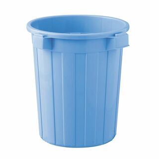 セキスイ フタなしゴミ箱 ブルー 直径340ｘ高さ350mm(ごみ箱)