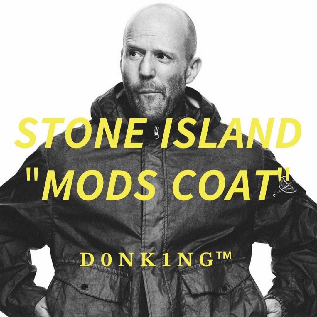 STONE ISLAND(ストーンアイランド)のジェイソンステイサム着 STONE ISLAND 24春夏 新作 モッズコート メンズのジャケット/アウター(モッズコート)の商品写真